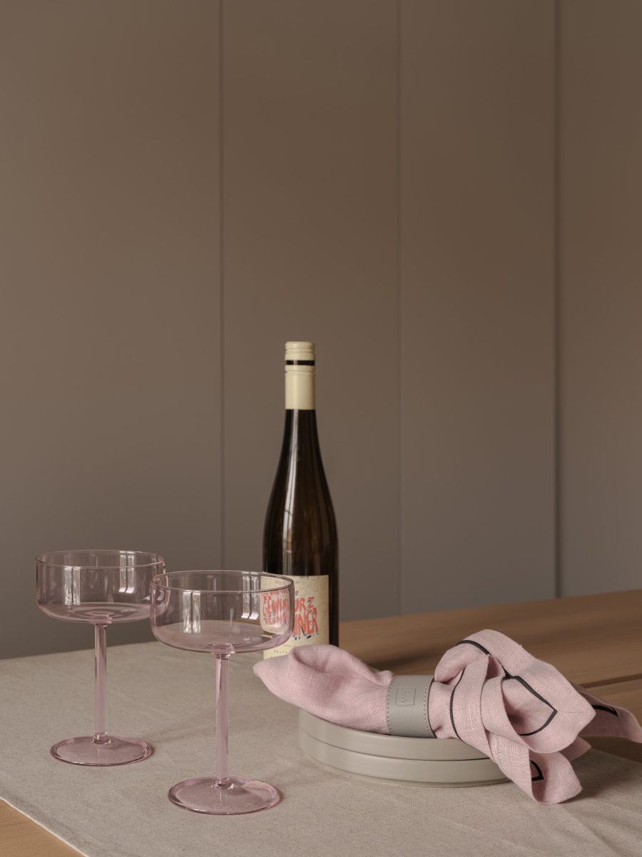 Бокалы для шампанского 4 шт Pink/Японский Розовый - Image 5