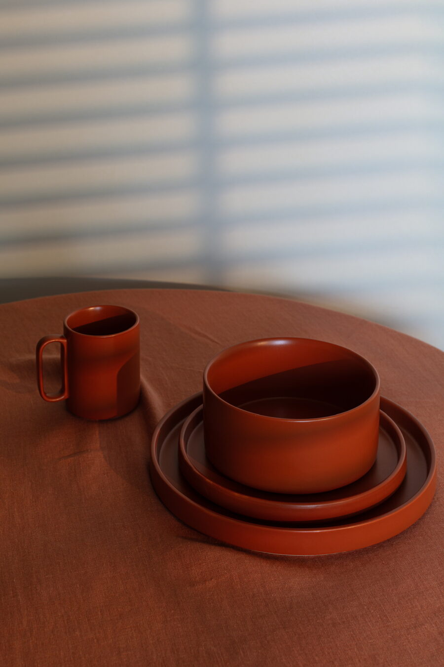 Тарелка для основных блюд 25 см Terracotta/Терракотовый - Image 5