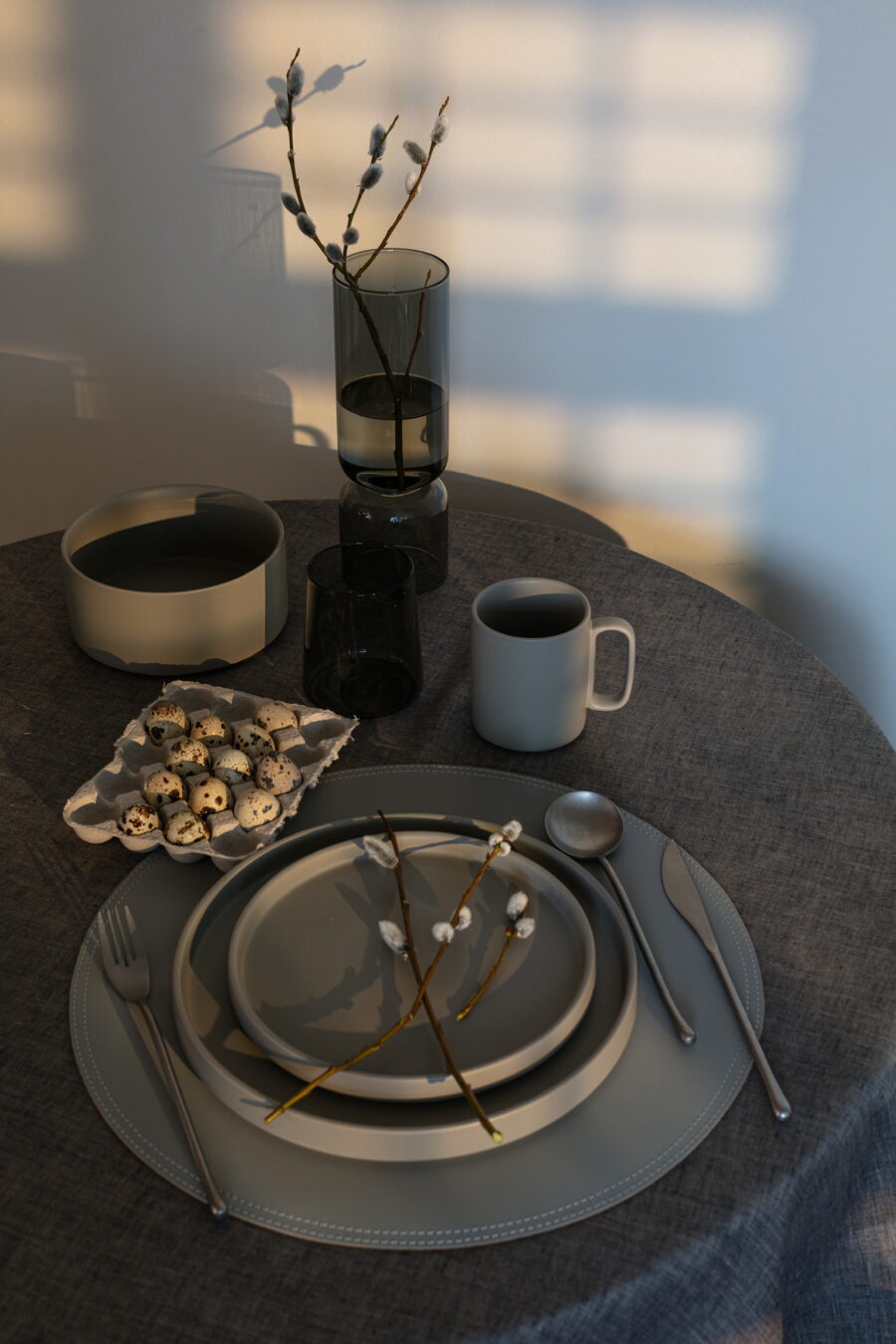 Тарелка для основных блюд 25 см Grey/Серый - Image 6