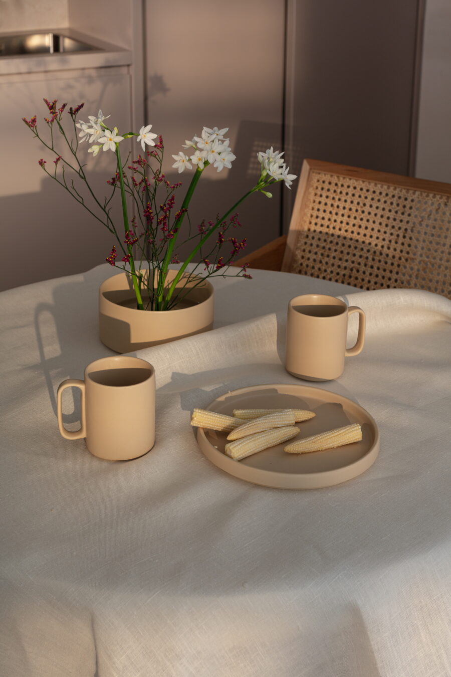 Десертная тарелка 20 см Milk beige/Молочный - Image 6