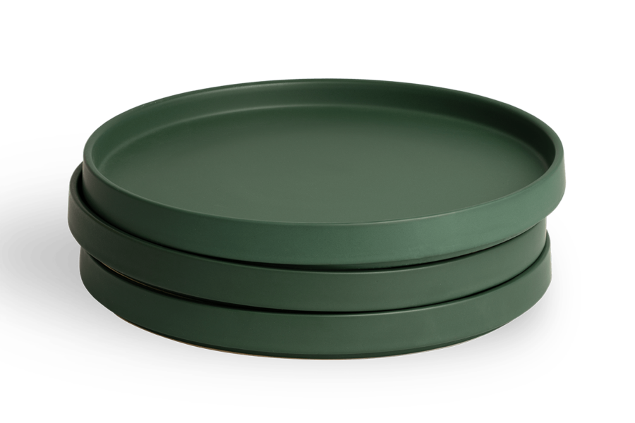 Тарелка для основных блюд 25 см Dark green/Еловый - Image 4