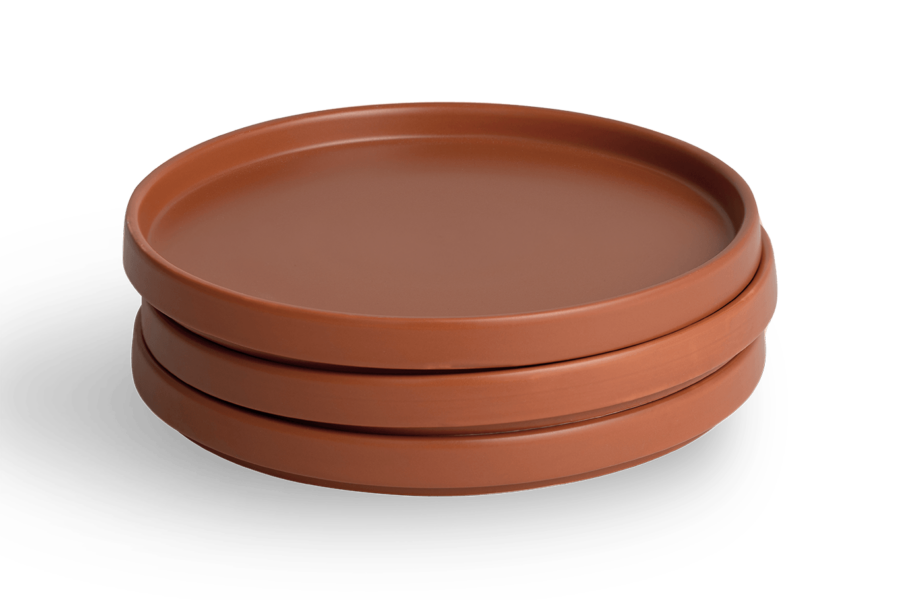 Тарелка для основных блюд 25 см Terracotta/Терракотовый - Image 4