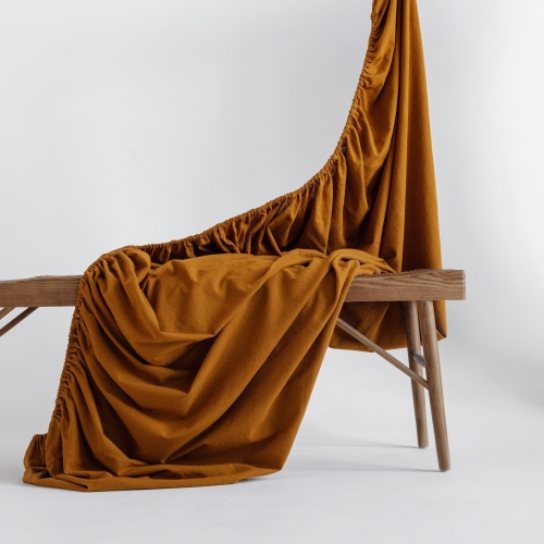 Простыня на резинке Mustard 160х200х25