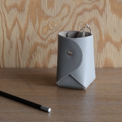 Стакан для канцелярии Tube Grey