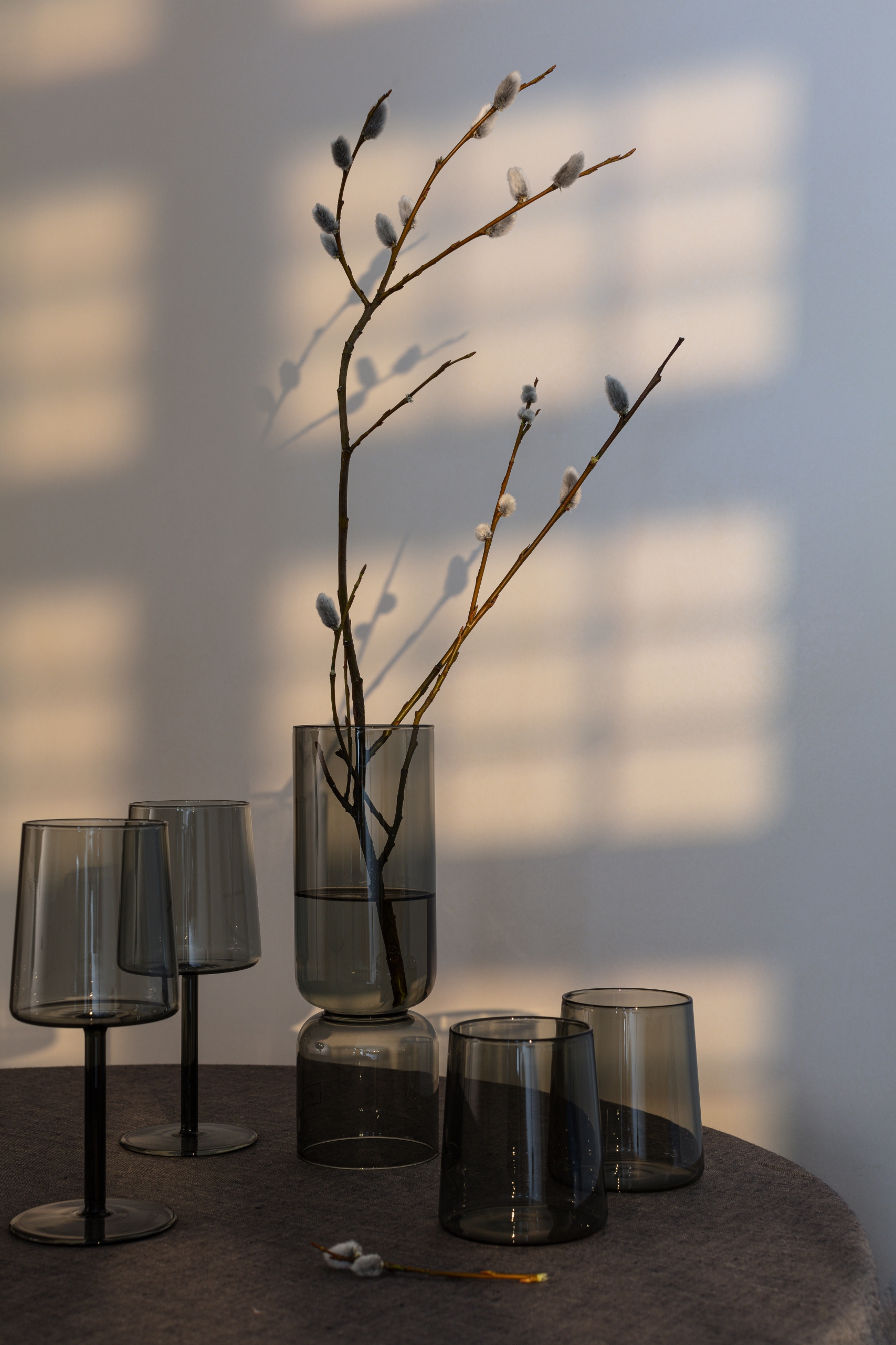 Стаканы сервировочные 2 шт Transparent Black/Графитово-черный - Image 5