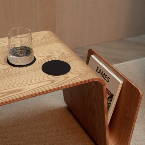 Коустер SUN Nord black (комплект 4 шт)