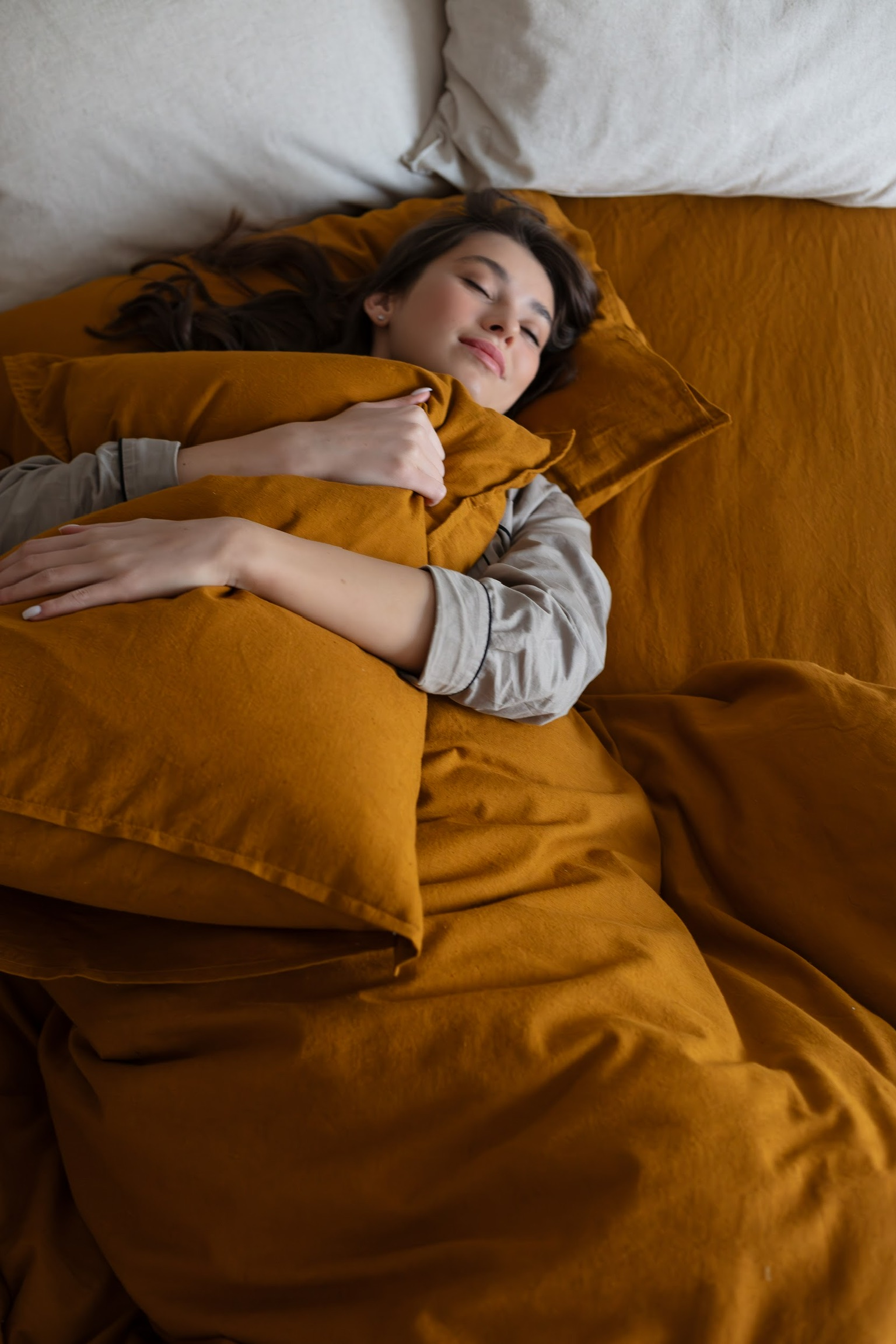 Простыня на резинке Mustard 140х200х25 - Image 2