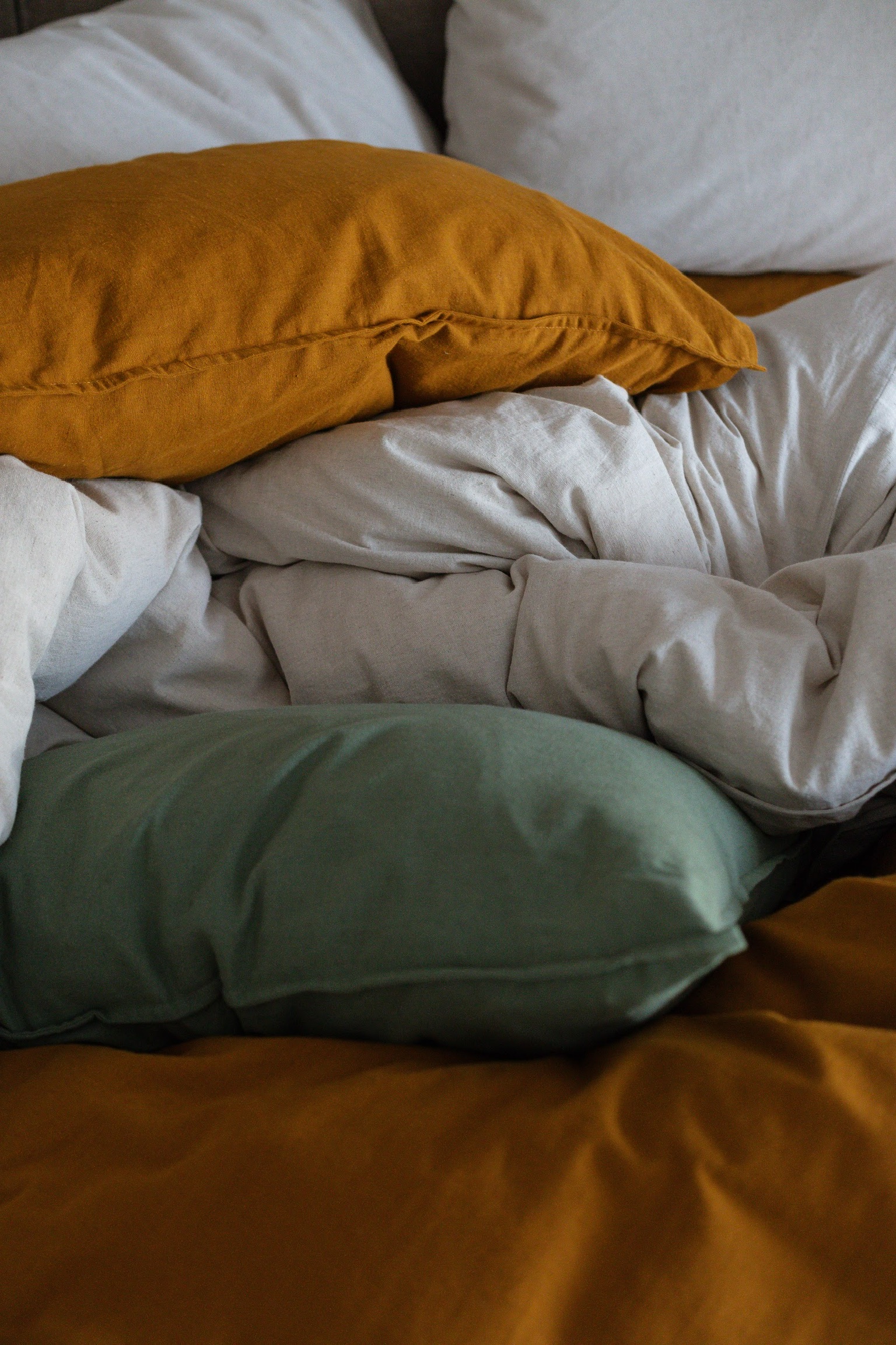 Простыня на резинке Mustard 140х200х25 - Image 3