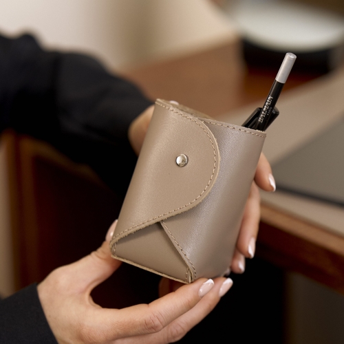 Стакан для канцелярии Tube Taupe