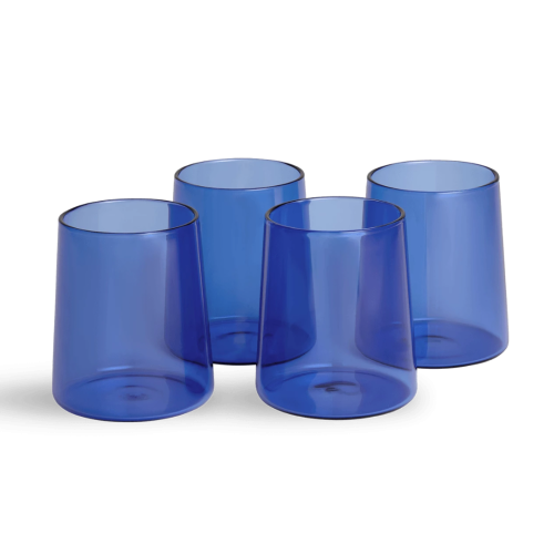 Стаканы сервировочные 4 шт Light Blue/Васильково-синий