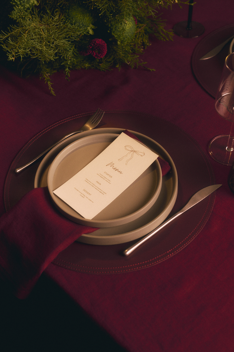 Салфетки винные с белым кантом - Image 2