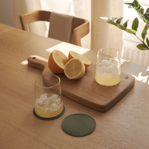 Коустер SUN Nord Olive (комплект 4 шт)