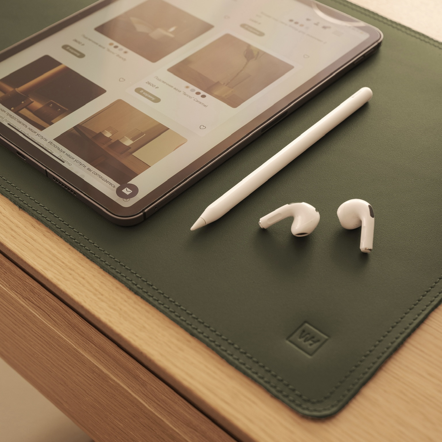 Коврик для мыши Desk Big Nord Olive