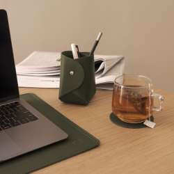 Стакан для канцелярии Tube Olive