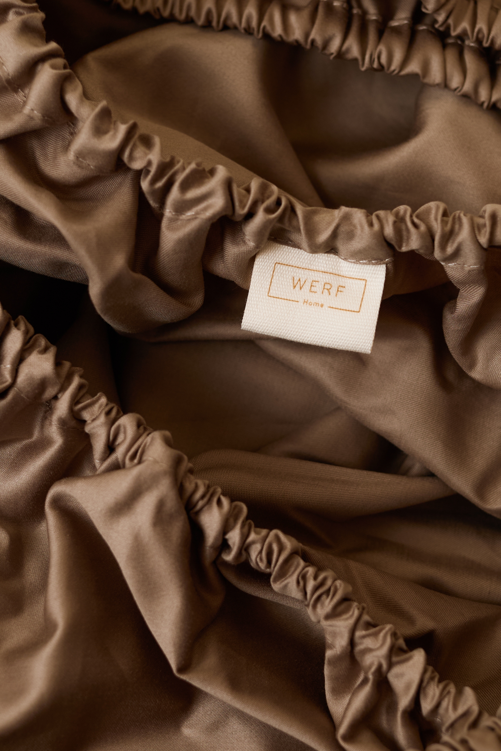 Простыня на резинке Мокко 160х200х25 - Image 3