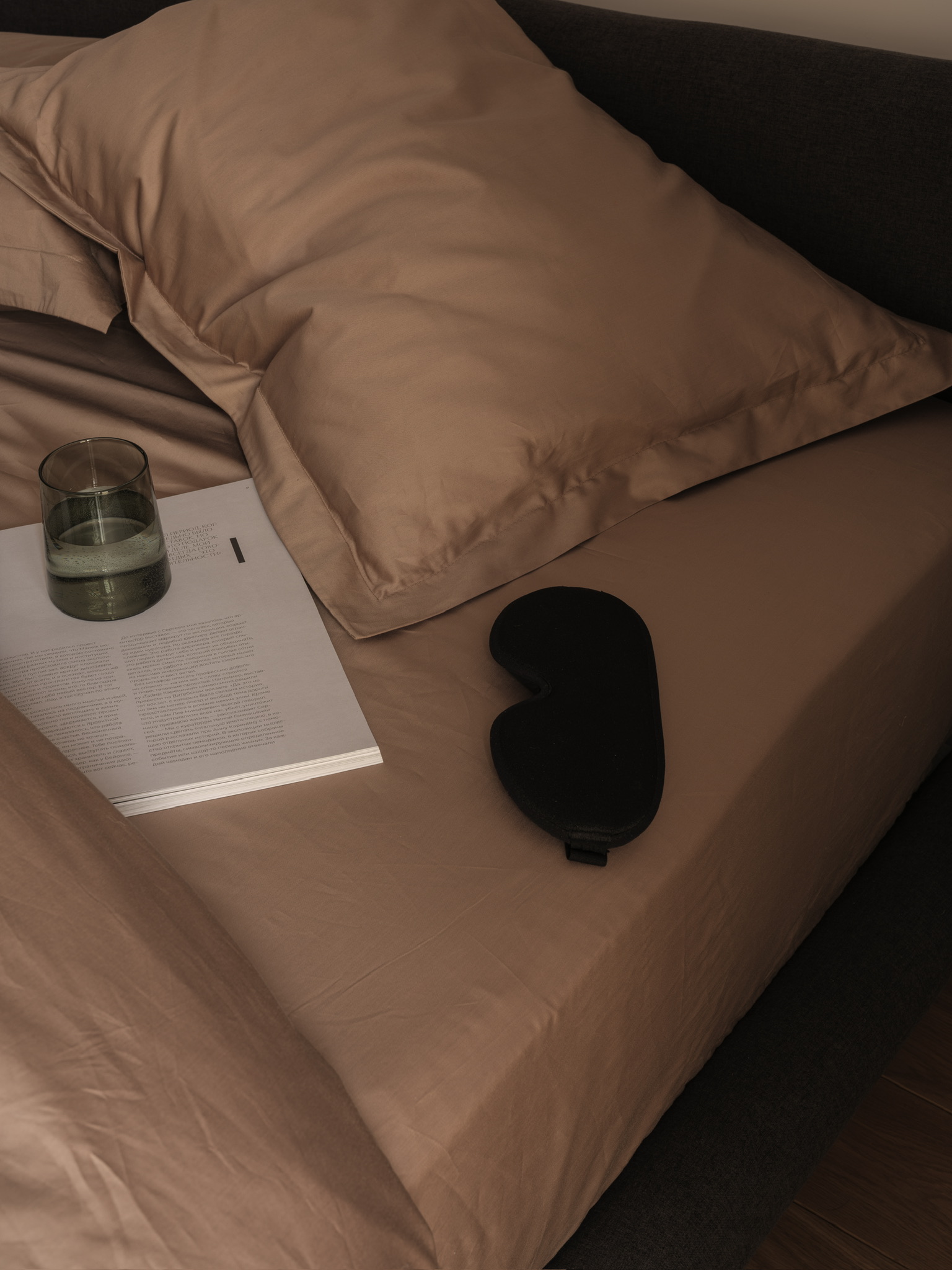 Простыня на резинке Мокко 160х200х25 - Image 5