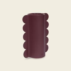 Подсвечник-ваза Веранда Бордовый