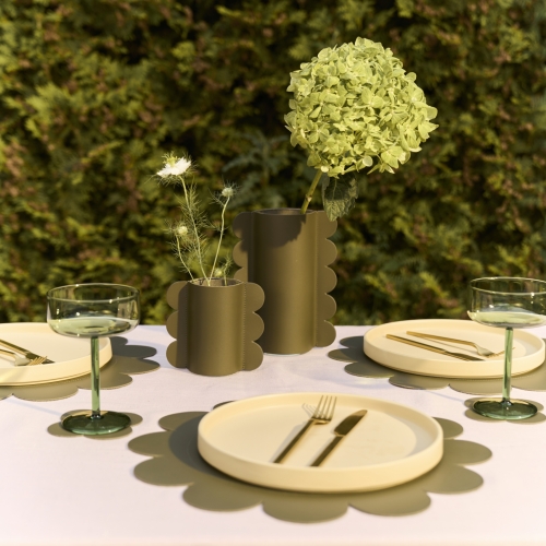 Подсвечник-ваза Veranda Olive