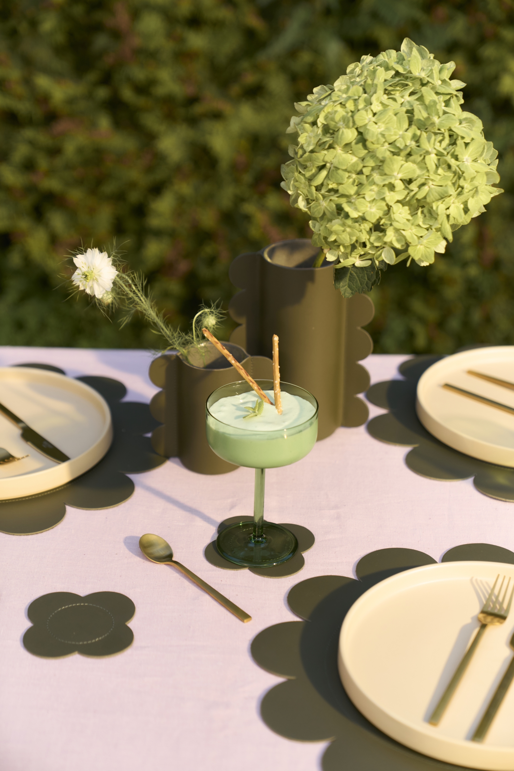 Коустер Veranda Olive (комплект 4 шт) - Image 2