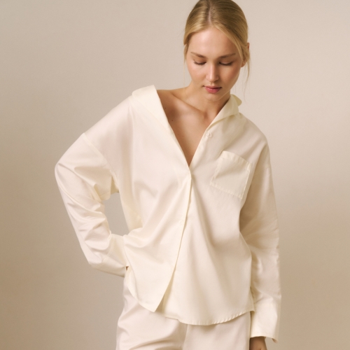 Пижама Сливочный S