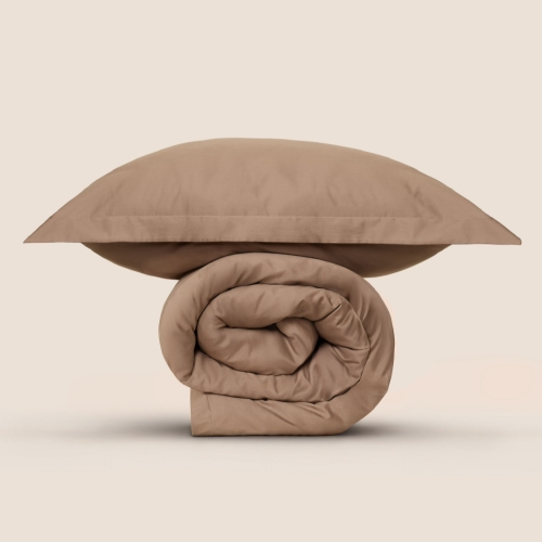 Комплект Постельное белье 2х-сп. Мокко