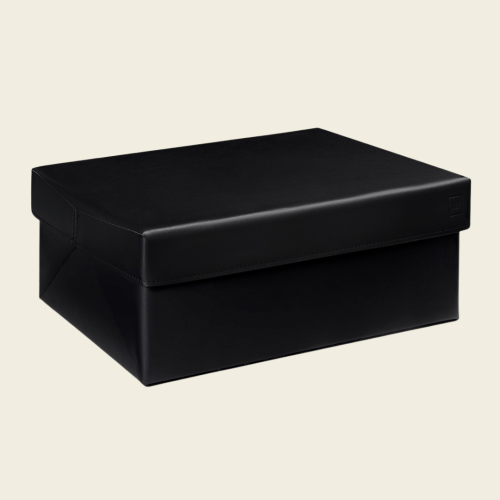 Коробка кожаная для хранения Rob Black M