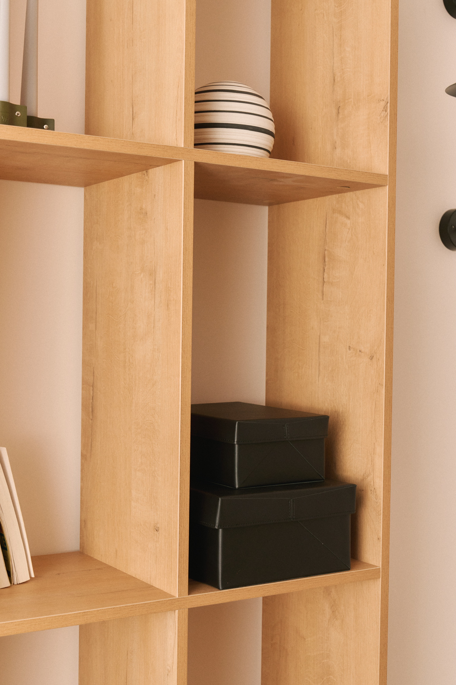 Коробка кожаная для хранения Rob Black S - Image 4