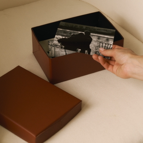 Коробка кожаная для хранения Rob Brandy S