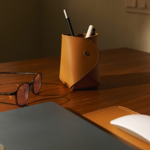 Стакан для канцелярии Tube Ochre