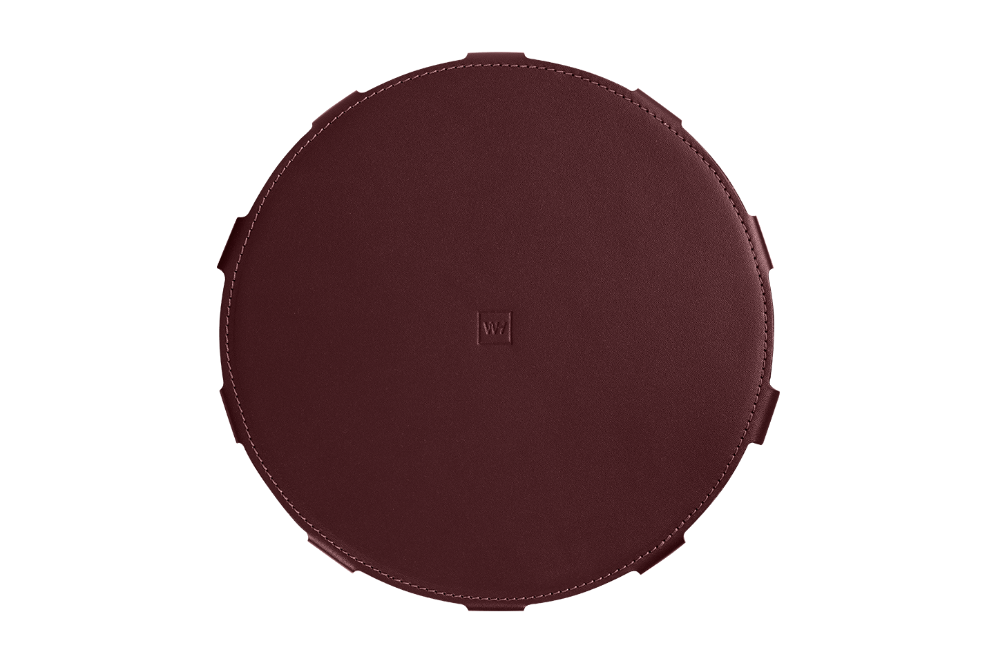 Корзина кожаная для хранения Nest Bordo - Image 4